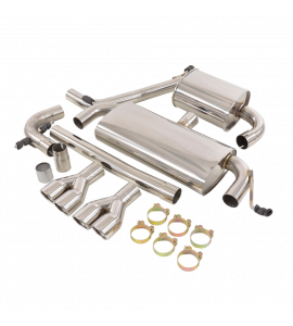FK Duplex Sports Exhaust Complete System For Audi